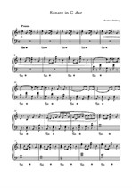 Piano Sonata in C-dur